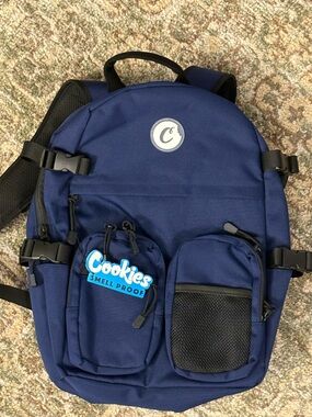 Cookies Navy Everyday Backpack with Front Pockets